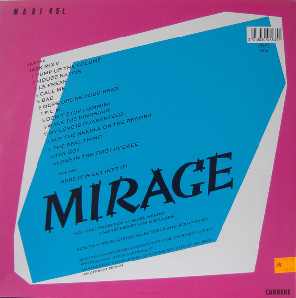 Mirage - Jack Mix V | Carrere (8835) - 2
