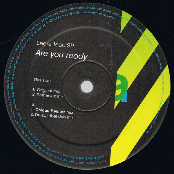 Laera Feat. SP - Are You Ready | Chega Recording (CHEGA003) - 2