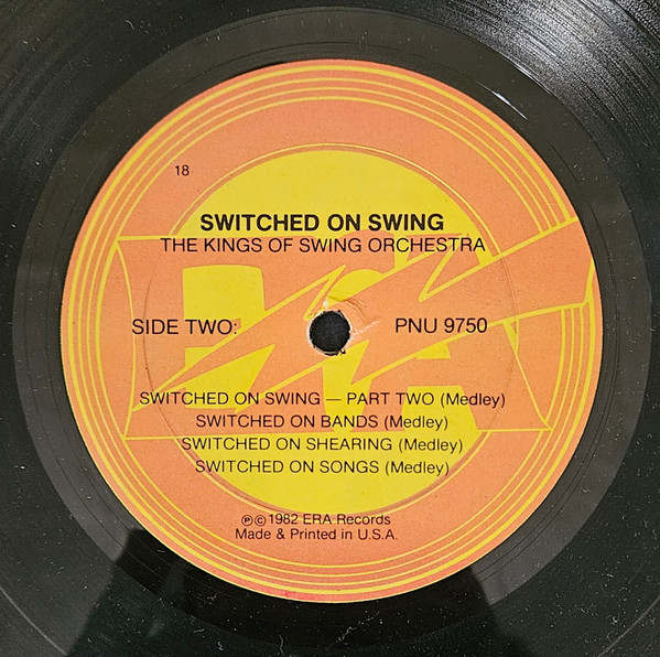 The Kings Of Swing Orchestra - Switched On Swing | ERA Records (PNU 9750) - 4