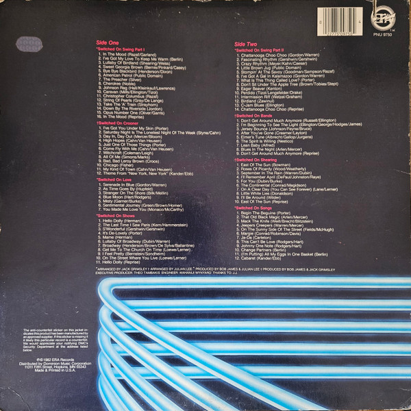 The Kings Of Swing Orchestra - Switched On Swing | ERA Records (PNU 9750) - 2