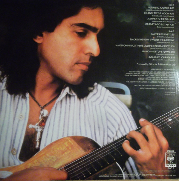 Biddu Orchestra - Futuristic Journey | CBS/Sony (AAP 2) - 2 Biddu Orchestra - Futuristic Journey | CBS/Sony (AAP 2) - 2