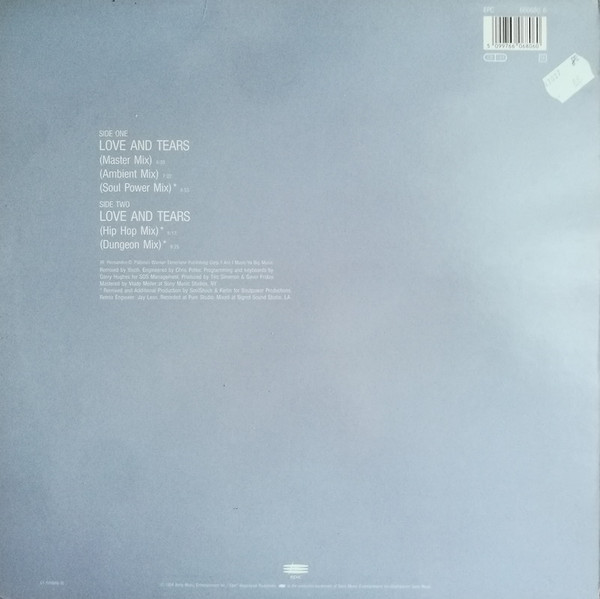 Naomi Campbell - Love And Tears | Epic (660680 6) - 2 Naomi Campbell - Love And Tears | Epic (660680 6) - 2