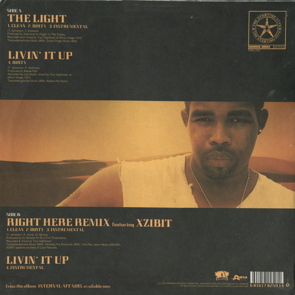 Pharoahe Monch - The Light / Livin' It Up/ Right Here (Remix) | Rawkus (RWK 259) - 2 Pharoahe Monch - The Light / Livin' It Up/ Right Here (Remix) | Rawkus (RWK 259) - 2