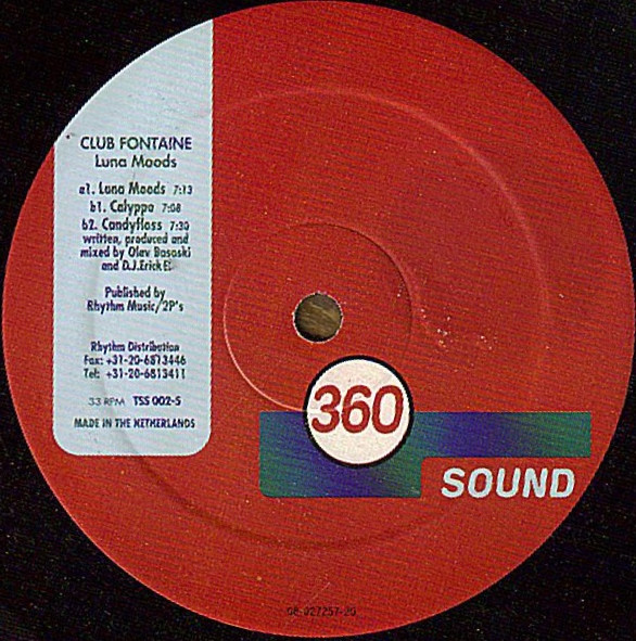 Club Fontaine - Luna Moods | 360 Sound (TSS 002-5) - 2