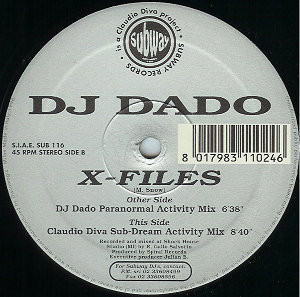 DJ Dado - X-Files | Subway Records (SUB 116) - 4