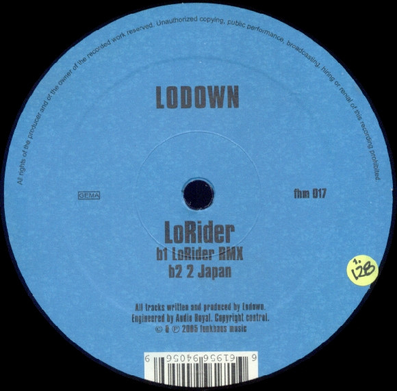 Lodown - LoRider | Funkhaus Music (fhm 017) - 2 Lodown - LoRider | Funkhaus Music (fhm 017) - 2