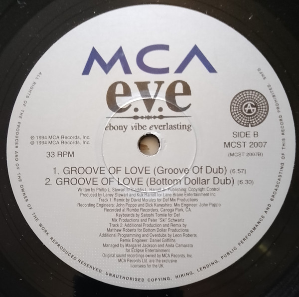 e.v.e - Groove Of Love (Part 1) | MCA Records (MCST 2007) - 4 e.v.e - Groove Of Love (Part 1) | MCA Records (MCST 2007) - 4