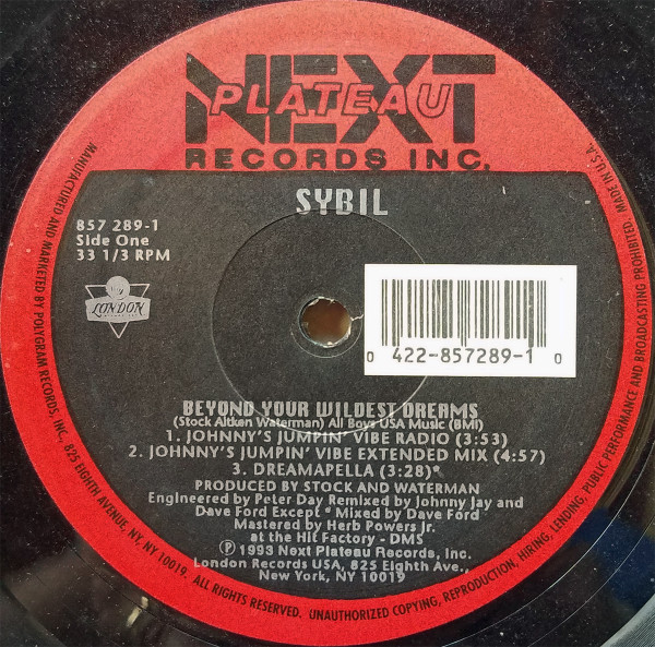 Sybil - Beyond Your Wildest Dreams | Next Plateau Records Inc. (857 289-1)