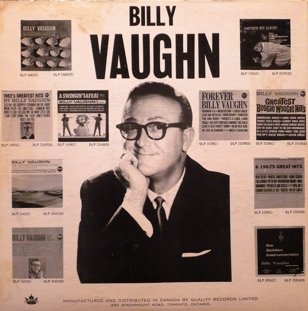 Billy Vaughn - Moon Over Naples | Dot Records (DLP 3654(C)) - 2