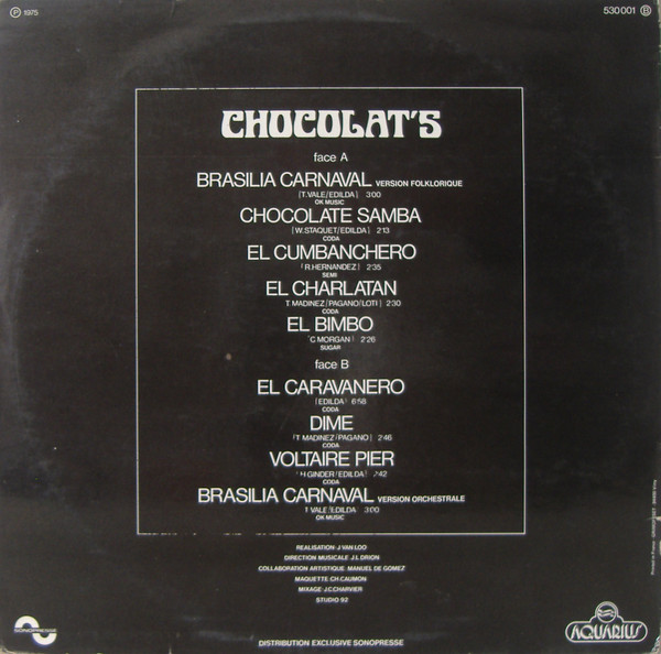 Chocolat's - Brasilia Carnaval | Aquarius (530 001) - 2