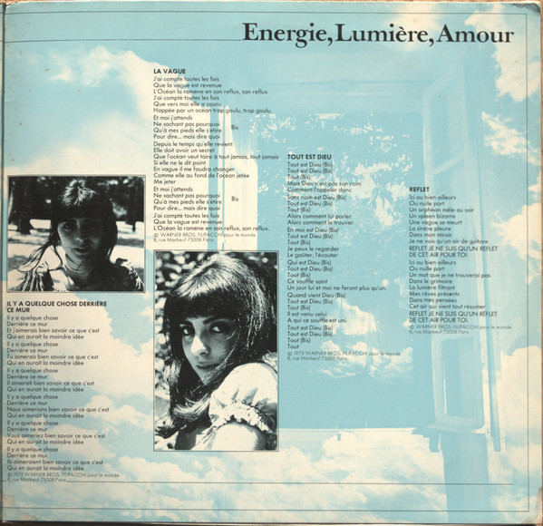 Energie, Lumière, Amour