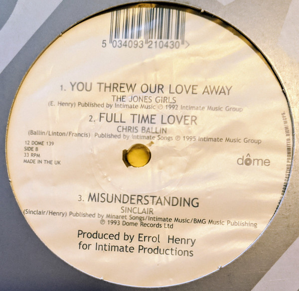 Various - The Smoove Sound Of Errol Henry | Dome Records (12 DOME 139) - 2 Various - The Smoove Sound Of Errol Henry | Dome Records (12 DOME 139) - 2