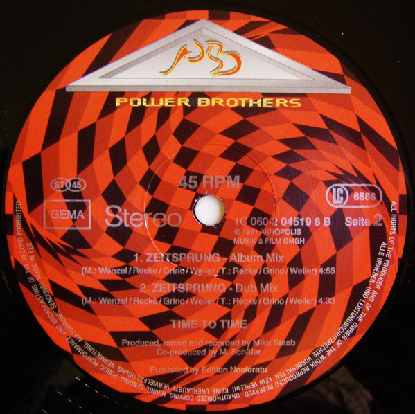 Time To Time - Zeitsprung | Power Brothers (1C 060-2 04519 6) - 4 Time To Time - Zeitsprung | Power Brothers (1C 060-2 04519 6) - 4