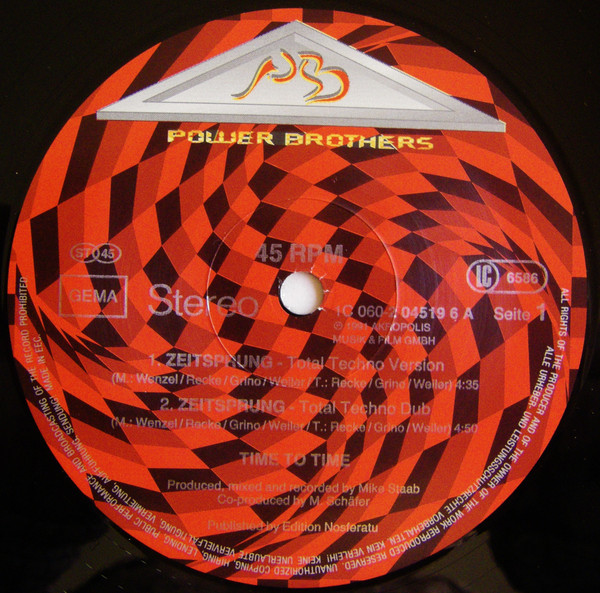 Time To Time - Zeitsprung | Power Brothers (1C 060-2 04519 6) - 3 Time To Time - Zeitsprung | Power Brothers (1C 060-2 04519 6) - 3