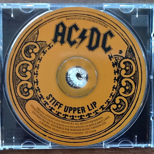 AC/DC - Stiff Upper Lip | EastWest Records America (CD 62494) - 3 AC/DC - Stiff Upper Lip | EastWest Records America (CD 62494) - 3
