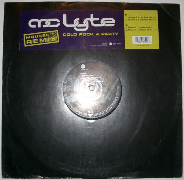 MC Lyte - Cold Rock A Party (Mousse T. Remix) | EastWest Records America (7559-63954-0)