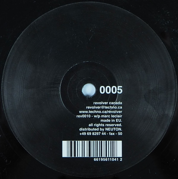 Algorithm - Delgado | Revolver Recordings (REV 0005)