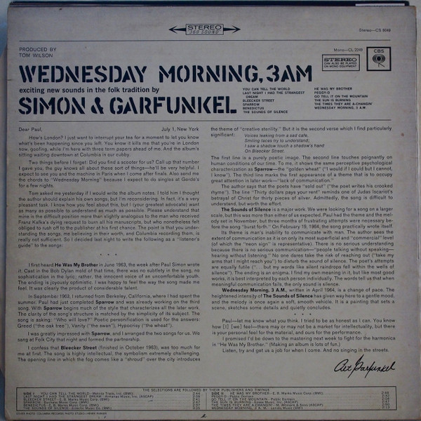 Wednesday Morning, 3 A.M.