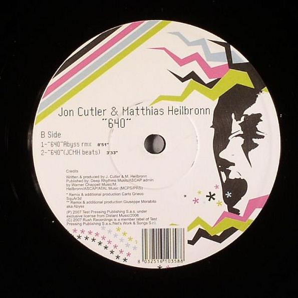Jon Cutler & Matthias Heilbronn - 640 | Rush Recordings (RUSH 005) - 2 Jon Cutler & Matthias Heilbronn - 640 | Rush Recordings (RUSH 005) - 2
