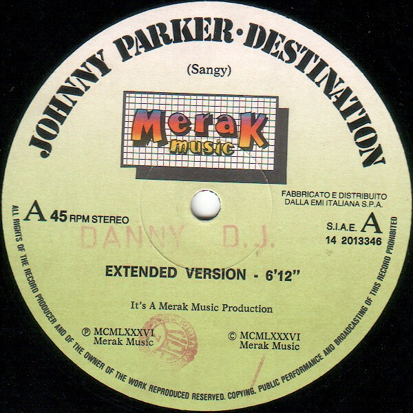 Johnny Parker - Destination | Merak Music (MKX 420) - 3 Johnny Parker - Destination | Merak Music (MKX 420) - 3