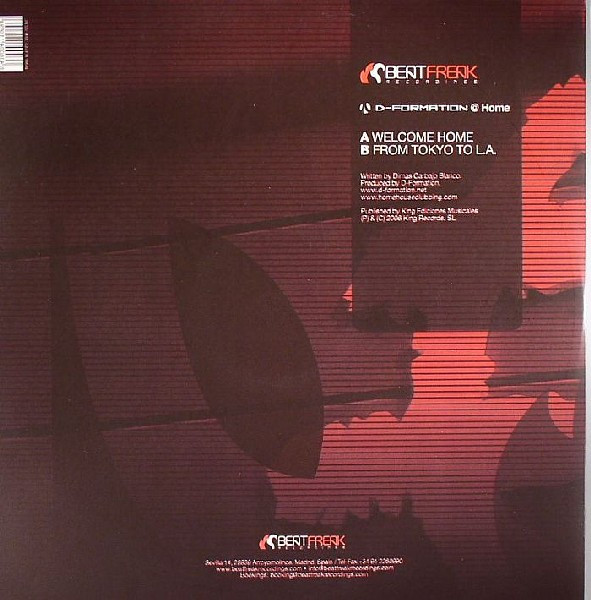 D-Formation - Welcome Home | BeatFreak Recordings (BF0069) - 2