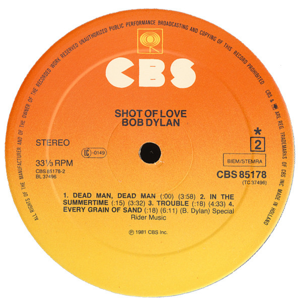 Shot Of Love