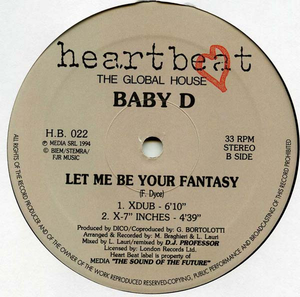 Baby D - Let Me Be Your Fantasy | Heartbeat (H.B. 022) - 3