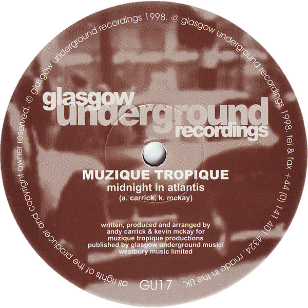 Muzique Tropique - Phazers Set To Funk | Glasgow Underground (GU17) - 2 Muzique Tropique - Phazers Set To Funk | Glasgow Underground (GU17) - 2