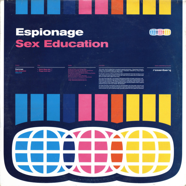 Espionage - Sex Education | Rosenberg Entertainment Inc (SOL013T) - main