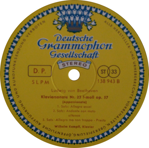 Klaviersonaten Nr. 21 Waldstein-Sonate / Nr. 25 G-Dur / Nr. 23 Appassionata