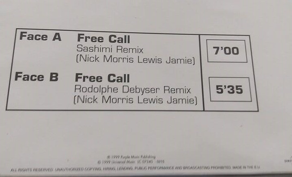 Free Call (Les Jeux D'Amour)