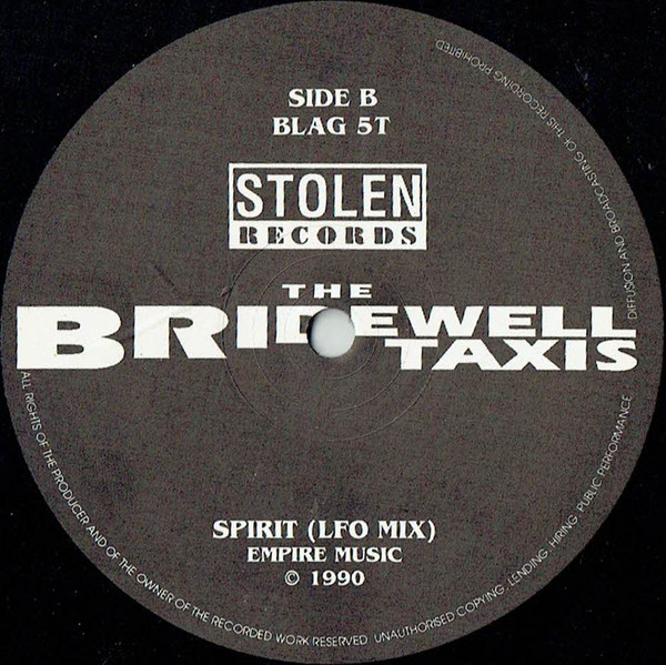 The Bridewell Taxis - Spirit | Stolen Records (BLAG 5T) - 4
