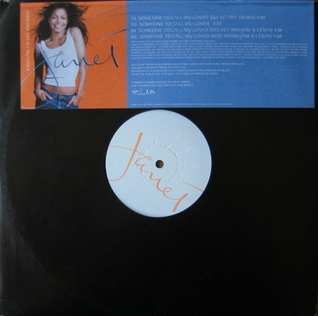 Janet - Someone To Call My Lover | Virgin (VSTDJ1813) - main Janet - Someone To Call My Lover | Virgin (VSTDJ1813) - main