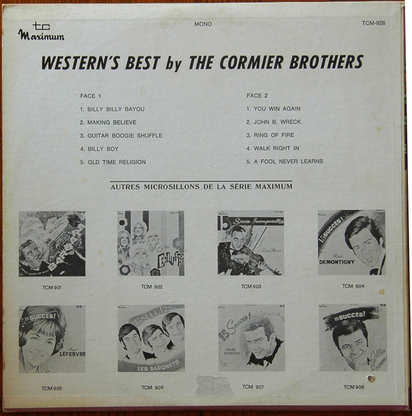 The Cormier Brothers - Western's Best | Trans-Canada (TCM-928) - 2