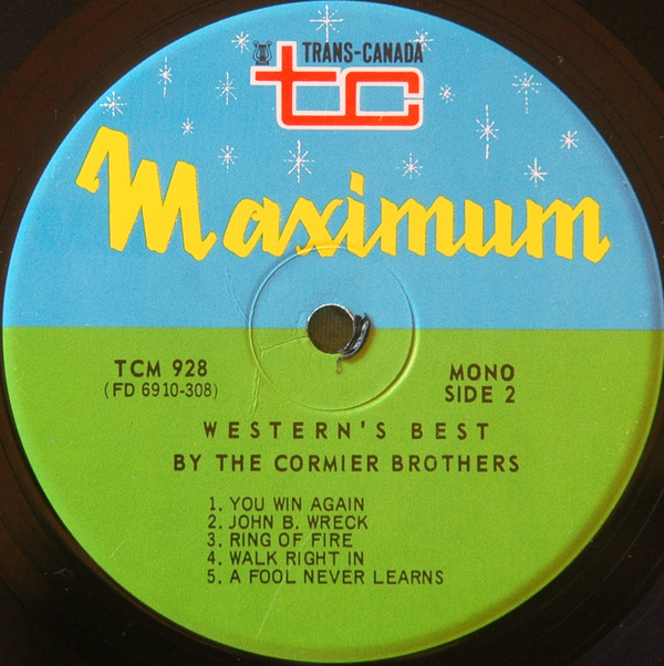 The Cormier Brothers - Western's Best | Trans-Canada (TCM-928) - 4