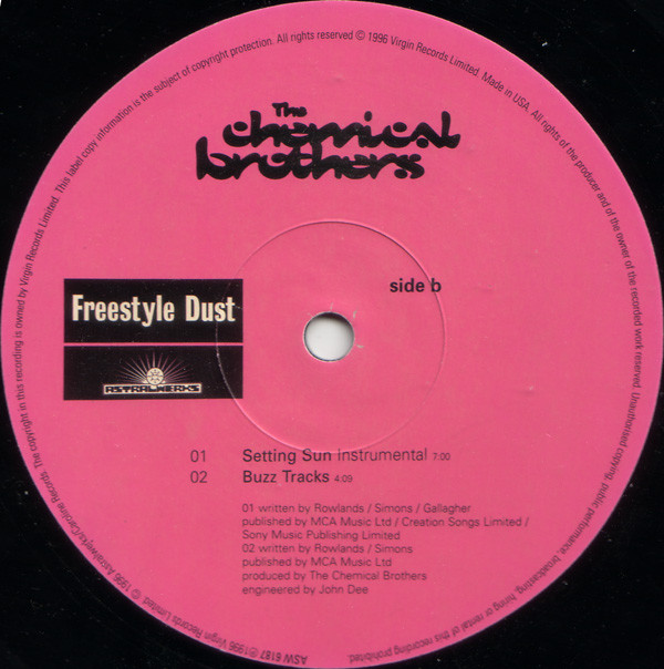 The Chemical Brothers - Setting Sun | Astralwerks (ASW 6187) - 3