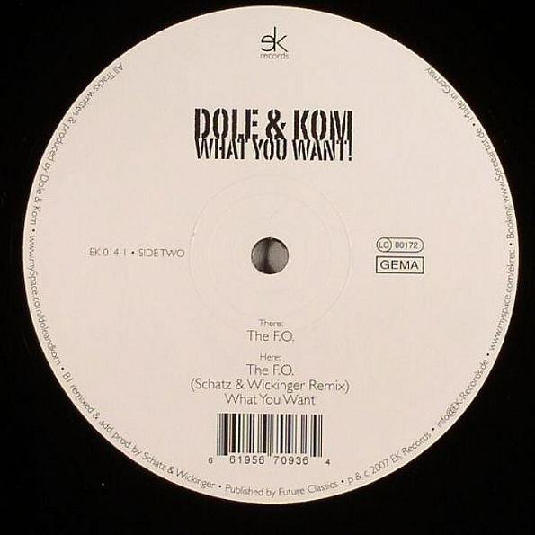 Dole & Kom - What You Want! | Elektro.Komfort (EK 014-1) - 2