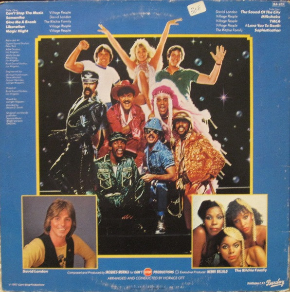 Village People - Can't Stop The Music - Bande Originale Du Film | Barclay (598 511) - 4
