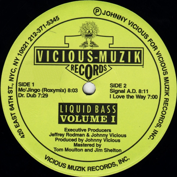 Johnny Vicious - Liquid Bass Volume 1 | Vicious Muzik Records (JV-001) - 3