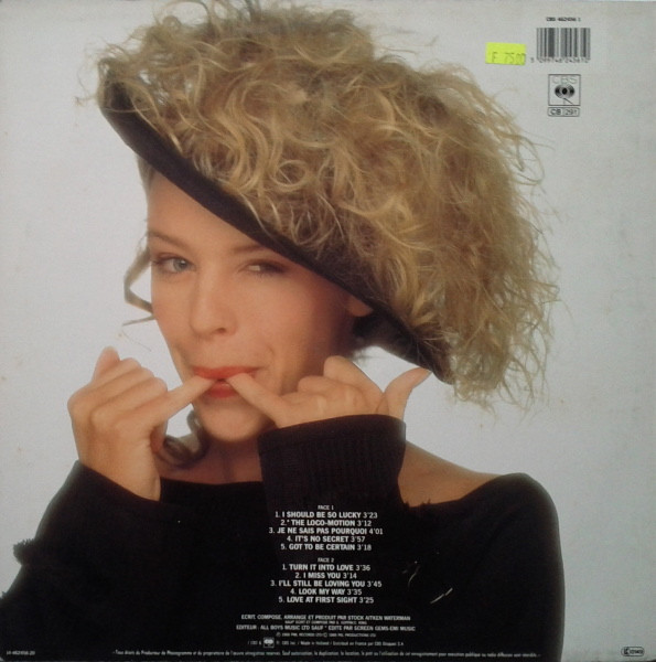 Kylie Minogue - Kylie | CBS (CBS 462456 1) - 2