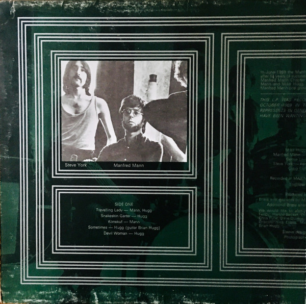 Manfred Mann Chapter Three - Manfred Mann Chapter Three | Vertigo (VO 3) - 2