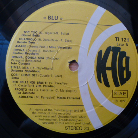Various - Blu - 20 Successi 20 | K-Tel (TI 121) - 4
