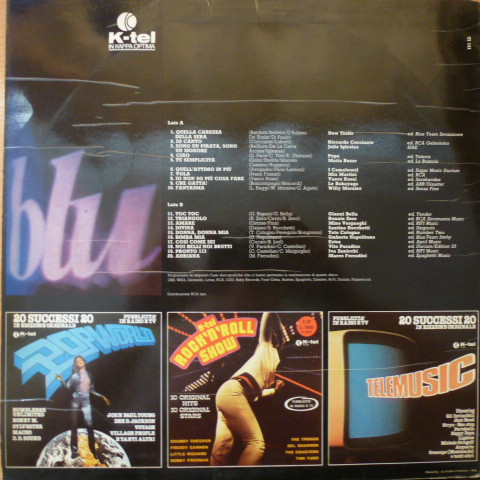 Various - Blu - 20 Successi 20 | K-Tel (TI 121) - 2