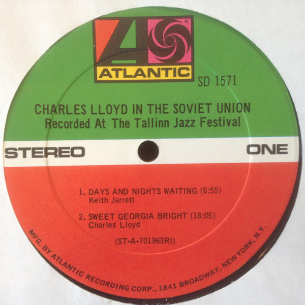 In The Soviet Union: Recorded At The Tallinn Jazz Festival