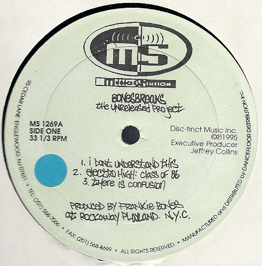 Frankie Bones - Bonesbreaks - The Unreleased Project | Music Station (MS 1269)