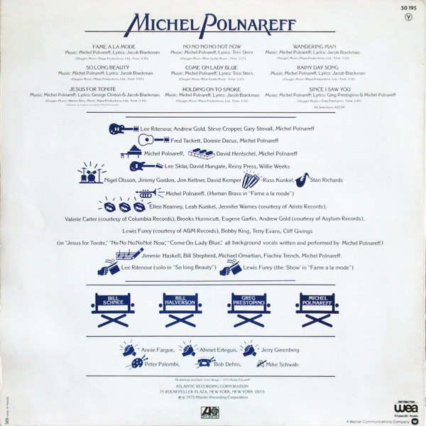 Michel Polnareff - Michel Polnareff | Atlantic (50 195) - 2