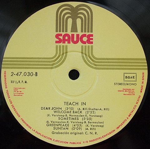 Teach-In - The Robot | Sauce Internacional (2-47.030) - 4