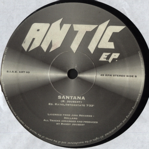 Antic - Antic EP | The Art Of Trance (ART 03) - 2 Antic - Antic EP | The Art Of Trance (ART 03) - 2