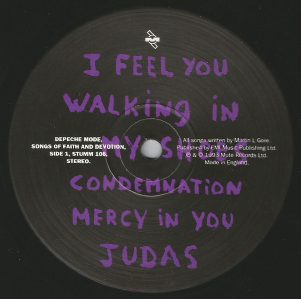 Depeche Mode - Songs Of Faith And Devotion | Mute (STUMM 106) - 3