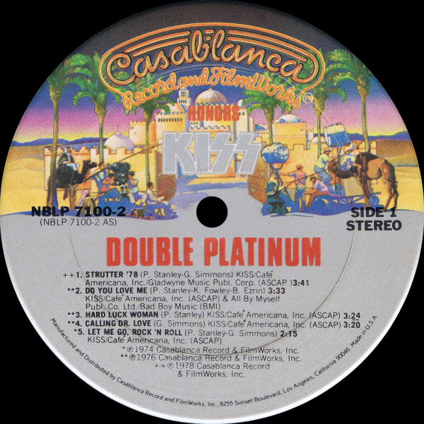 Kiss - Double Platinum | Casablanca (NBLP 7100-2) - 4 Kiss - Double Platinum | Casablanca (NBLP 7100-2) - 4
